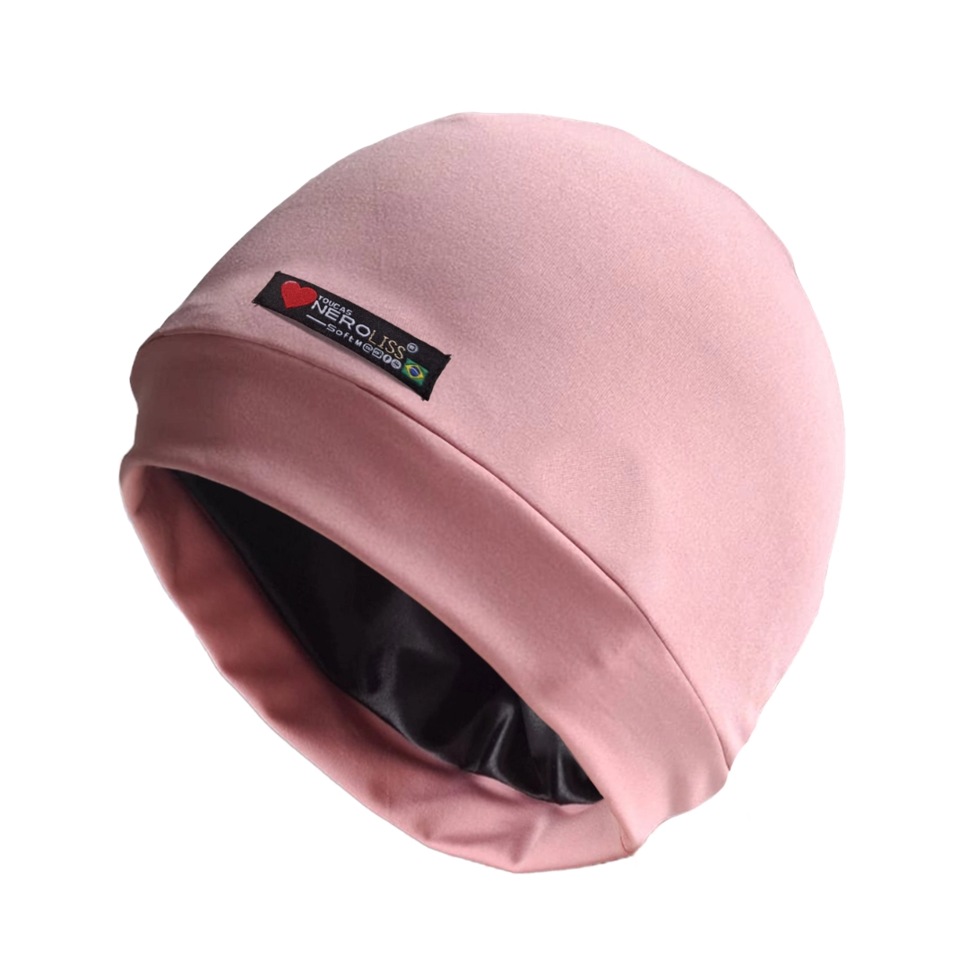 Touca rosê nude tamanho M